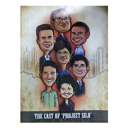 Customised Caricature Photo Frame